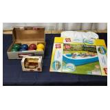 P3 Inflatable pool 3Pc Bocce Model T bank