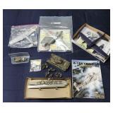 C3 6Pc Tank Models planes Battleship