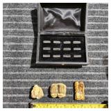 M3 4Pc Japanese Figurines