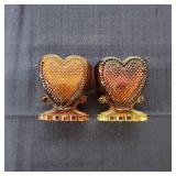 L3 2Pc Amberina Tricket Box Heart