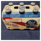 S2 6Pc Pabst blue ribbon 6 Pack 12 Oz Bottles