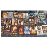 O2 24pc Action DVDs Jackal, Duel, Infinity, The Co