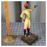 P2 Desktop Lawn Jockey 10" paperweight / bookend
