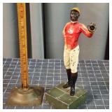 P2 Desktop Lawn Jockey 10" paperweight / bookend