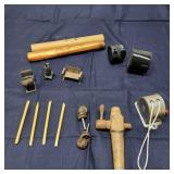 I2 Mini desk and glider Salesmans sampple wood st