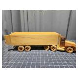P2 Well-Made Wooden Semi-Truck