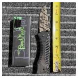 T5 Bench mark Knife Camo blade Folder