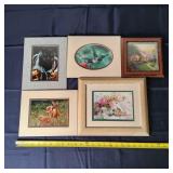 T2 5 Black panther Various prints White tailed doe