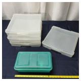 L2 5Pc Plastic storage containers