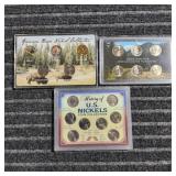LB 3Pc Nickels Mint sets 1902-2006 3pc Nickel Mint