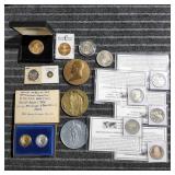 LB 15Pc Medallions large and mini coins 15pc Medal