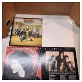 4 music records albums vintage 80's