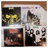 7 Music Metal 80's vintage Albums