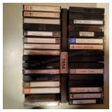 31 80's albums music cassettes vintage