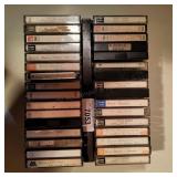 32 80's albums music cassettes vintage