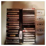 36 80's albums music cassettes vintage