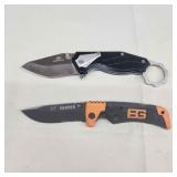 MC 2pc Gerber / Mossy Oak Folding Knives 3' blade