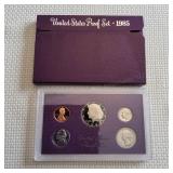 LB Proof set US coins 1985