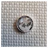 LB Silver round Noah's ark 1/4 Ounce Silver .999
