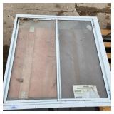 YD Horizontal slider Storm window 36x37'