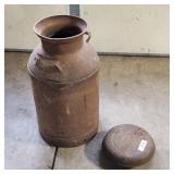 Q1 steel Milk Can
