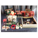 N2 25pc Ornaments, Vintage santa, Coca-Cola,