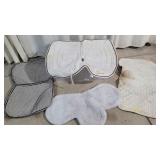 T4 4Pc 4 Saddle Pads Used, Decent Utilits G