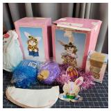 N2 10pc+ Easter Decor: Garland, Grass,