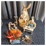 D4 6pc Egg painter, Large Rabbit, easter basket gr