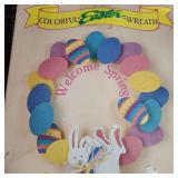 F2 Metal Easter Wreath