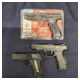 R3 3Pc bb guns Pistols Crossman Includes one new s