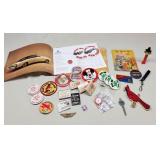 T6 30pc+ Pez Dispenser, Dodge Collectables, Button