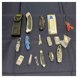 Mc 16Pc Box cutters Key knife Includes nail clippe