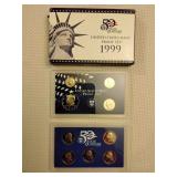 LB 1999 Proof set Us coin