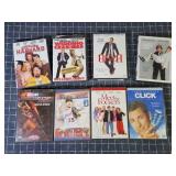B1 8pc Comedy DVDs Adam Sandler Wedding Crashers