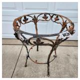 YD wrought iron Garden Table 25x29"