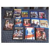 T1 12pc Blueray DVDs action