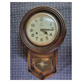 Q3 Lenon 31 Day Wall Clock Wood