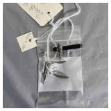 R3 ac tie clip cuff link