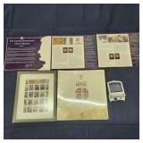 q2 6pc Ups stamps, pennies