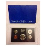 LB 1969 Proof set Silver Silver 40 % half