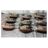 G1 9Pc Ducks Decoy
