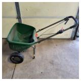 YD fertilizer spreader Scotts turf builder EdgeGau