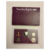 LB 1987 Proof set Us coin