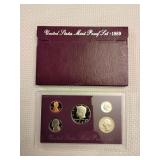 LB 1989 Proof set Us coin