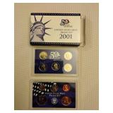 LB 2001 Proof set Us coin