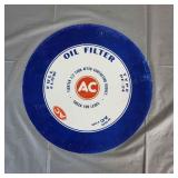 R3 ac metal sign 8.75