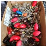 T1 40pc+ vintage christmas bulbs