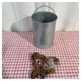 G3 2 pcs bucket with chain 43 inch