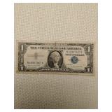 LB Silver certificate Dollar 1957 A